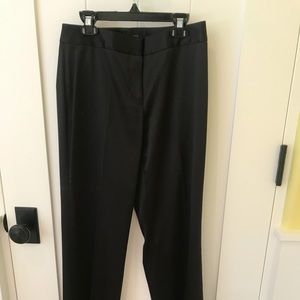 Vintage Black Satin Dress Pants